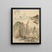 Cabane au milieu des arbres - Tsubaki Chinzan — quadro incorniciato alla parete