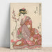 Riproduzione del dipinto Tsukasa di Ogiya - Kitagawa Utamaro