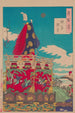 Mond der Morgendämmerung der Shinto-Riten - Tsukioka Yoshitoshi — Ansicht des Kunstwerks