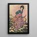 Jga hongetsu - Tsukioka Yoshitoshi — framed artwork on a wall