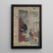 Kuzu no ha - Tsukioka Yoshitoshi — framed artwork on a wall