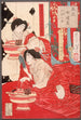 Metal Painting for teeth blackening - Tsukioka Yoshitoshi — artwork view