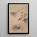 Moon of filial son Kōshi no tsuki - Tsukioka Yoshitoshi — framed artwork on a wall