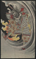 Nunobiki no Taki Akugenta Yoshihira no Naniwa Jir o Utsu - Tsukioka Yoshitoshi — vista dell’opera