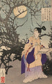 Sugawara no Michizane - Tsukioka Yoshitoshi — vista dell’opera