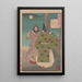 Moon of Suzaku Gate - Tsukioka Yoshitoshi — framed artwork on a wall