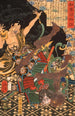 Toki Daishir combattente il demone - Tsukioka Yoshitoshi — vista dell’opera