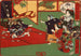Tokugawa Ietsuga beim Bogenschießen - Tsukioka Yoshitoshi — Ansicht des Kunstwerks