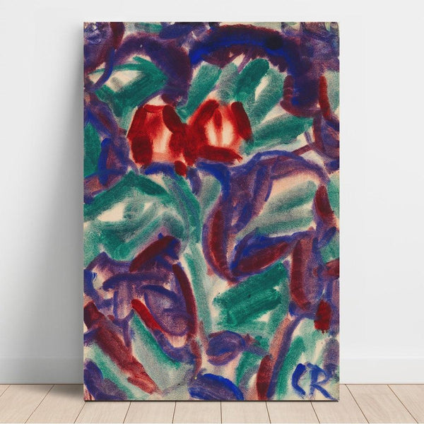 Tulpen - Christian Rohlfs | Reproduction Tableau Décoration murale affiche copie
