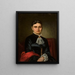 Portrait von Apolonia Anaszkowska - Tytus Maleszewski — gerahmtes Bild an der Wand