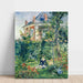 Riproduzione del dipinto Un Angolo del giardino di Bellevue - Edouard Manet