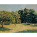 Riproduzione del dipinto Un Jardin à Trouville - Gustave Caillebotte