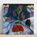 Reproduktion des Gemäldes Ein roter Bison im Winter - Franz Marc