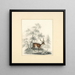 A deer - Henry Thomas Alken — framed artwork on a wall
