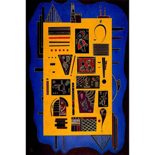 Un conglomérat - Wassily Kandinsky | Reproduction Tableau Décoration murale affiche copie