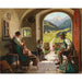 Reproduction of the painting A summer day in Tyrol - Emil Rau