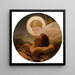 A Dream of Latmos - Sir Joseph Noel Paton — framed artwork on a wall