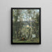 Reproduction of the painting of a Woman Gathering Wood at Ville-d'Avray - Jean-Baptiste Camille Corot
