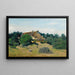 Reproduktion des Gemäldes Jean-Baptiste Camille Corot - Gemälde einer Farm in Saint-Martin-du-Bon-Fossé