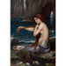 Reproduktion des Gemäldes Eine Meerjungfrau - John William Waterhouse