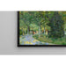 Reproduktion des Gemäldes Eine Allee in einem öffentlichen Garten in Arles - Vincent Van Gogh