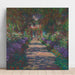 Reproduktion des Gemäldes Eine Allee im Garten von Monet in Giverny - Claude Monet