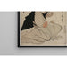 Reproduktion des Gemäldes eines attraktiven Frauen, die dem Schauspieler Iwai Hanshiro ähnelt - Kitagawa Utamaro