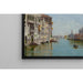 Reproduction of the painting of a Gondola near Santa Maria della Salute - Antonietta Brandeis