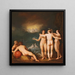 Una scena allegorica con le Tre Grazie Aglaia - Cornelis Cornelisz Van Haarlem — quadro incorniciato alla parete