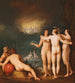 Una scena allegorica con le Tre Grazie Aglaia - Cornelis Cornelisz Van Haarlem — vista dell’opera