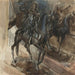 Eine Bronzestatue von Ludwig XIV - Giovanni Boldini — in einem Innenraum präsentiert
