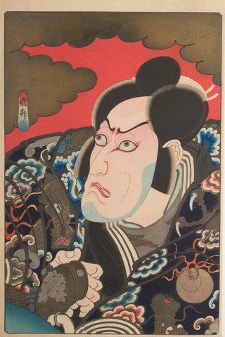 Utagawa Kunimasu - Kabuki Actor Ichikawa Ebiz V as Kumagai Jir Naozane.webp