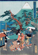 Acte VIII Procession Nuptiale di Konami - Utagawa Kunisada Toyokuni III — vista dell’opera