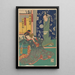 Amoureux - Utagawa Kunisada Toyokuni III — framed artwork on a wall