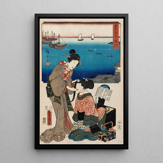 Utagawa Kunisada Toyokuni III - Shinagawa.webp