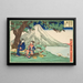 Acte Huit Voyage - Utagawa Kuniyoshi — gerahmtes Bild an der Wand