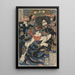 Rri hakuch chjun - Utagawa Kuniyoshi — framed artwork on a wall