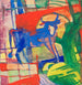 Vache bleue - Franz Marc — vista dell’opera