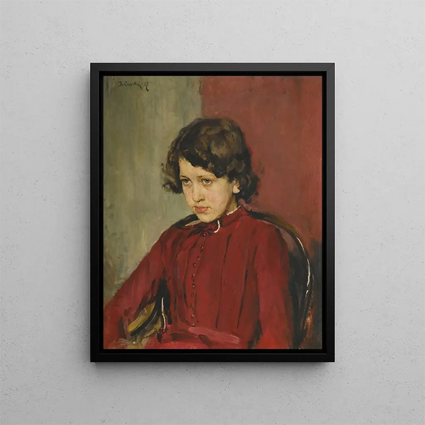 Valentin Alexandrovich Serov - Portrait Of Praskovia Anatolievna Mamontova.webp