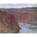 Riproduzione del dipinto Vallée de la Creuse (giorno grigio) - Claude Monet