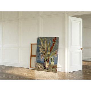Vase avec glaïeuls et asters de Chine - Vincent van Gogh | Reproduction Tableau Décoration murale affiche copie
