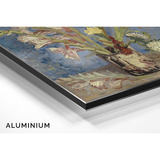 Vase avec glaïeuls et asters de Chine - Vincent van Gogh | Reproduction Tableau Décoration murale affiche copie