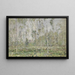Paesaggio con alberi circa 1910 - Vasili Ivanovich Denisov — quadro incorniciato alla parete