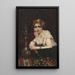 Odalisque - Vasily Dmitrievich Polenov — framed artwork on a wall