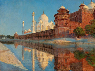 Vasily Vereshchagin - The Taj Mahal Evening.webp