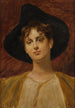 Portrait of a Young Girl - Václav Brožík — artwork view