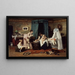 Toilette des enfants - Václav Brožík — framed artwork on a wall