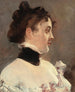 Young woman in profile - Václav Brožík — artwork view
