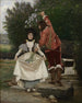 Četina Spring U by the stream - Václav Brožík — artwork view