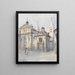 Basilika St. Georg in Prag - Václav Jansa — gerahmtes Bild an der Wand